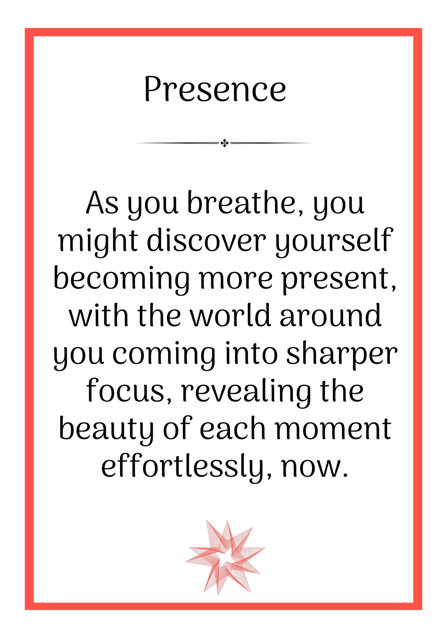 Words To Live By Card Deck